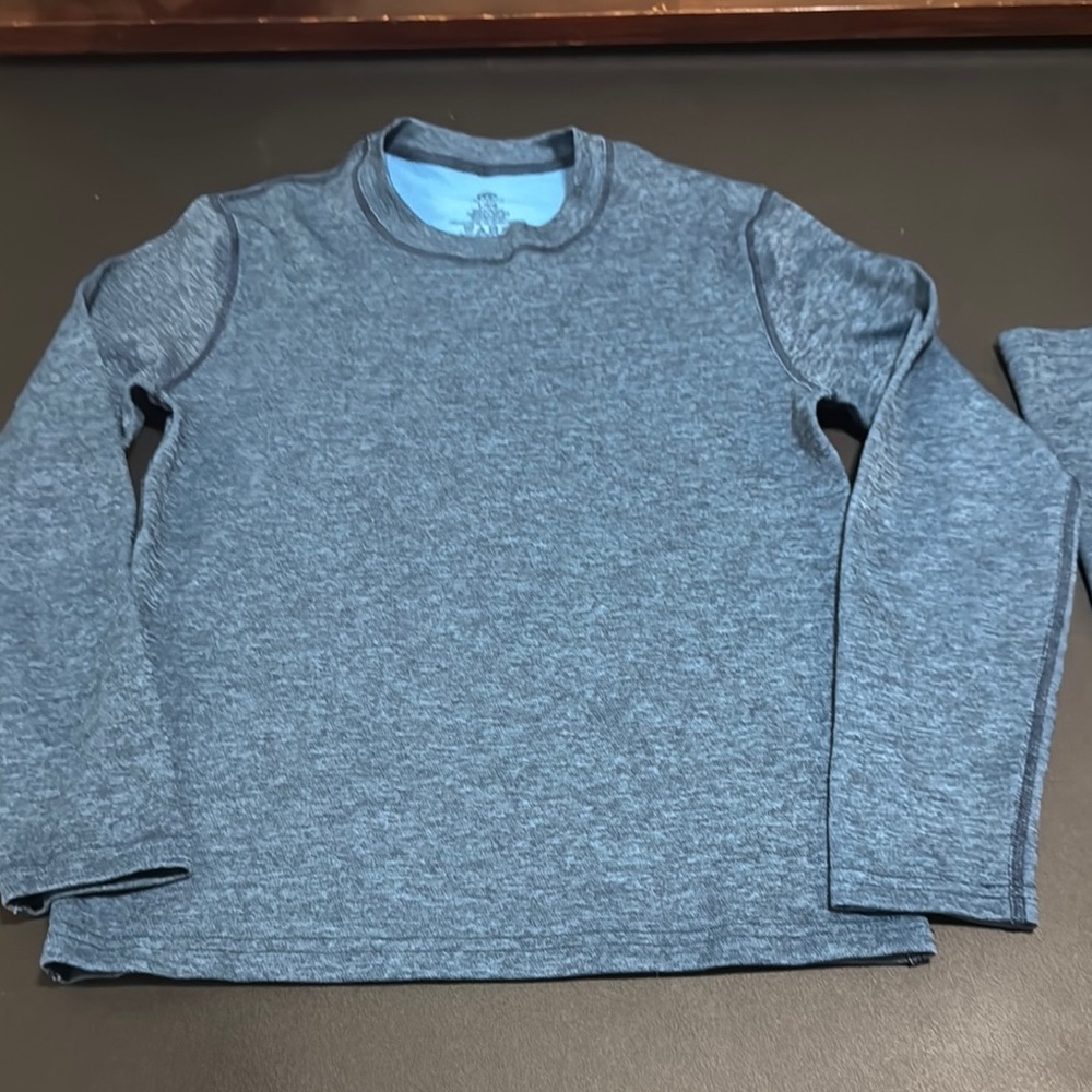Champion Kids Blue Long Underwear set - size Large.